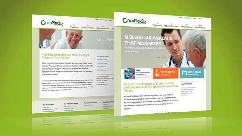 OncoplexDX Website